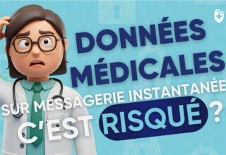 Une médecin a la peau blanche a un air ahurie